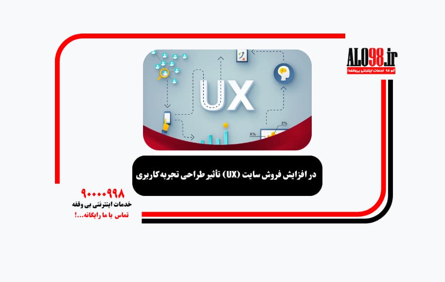 تأثیر طراحی تجربه کاربری (UX) در افزایش فروش سایت
